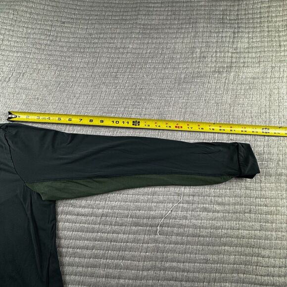 The Tailored Sportsman 1/4 Zip Pullover Women XL Green Equestrain LS Performance - Picture 4 of 7